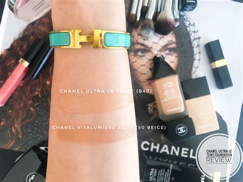 chanel ultra le teint swatches.